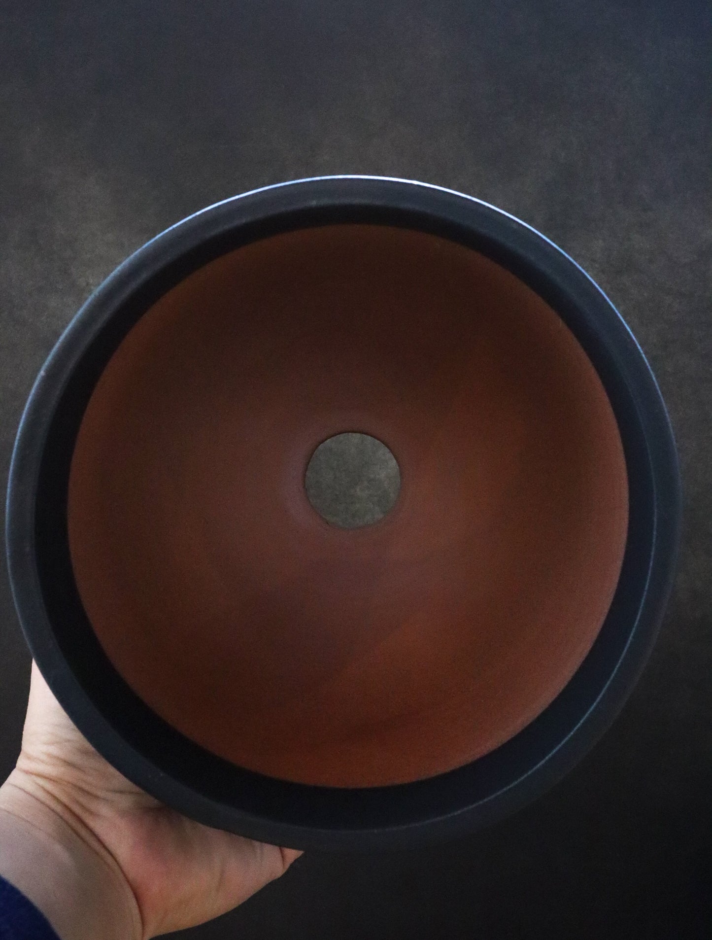 【再入荷】伝市鉢 コウロ型  "Black Rim"